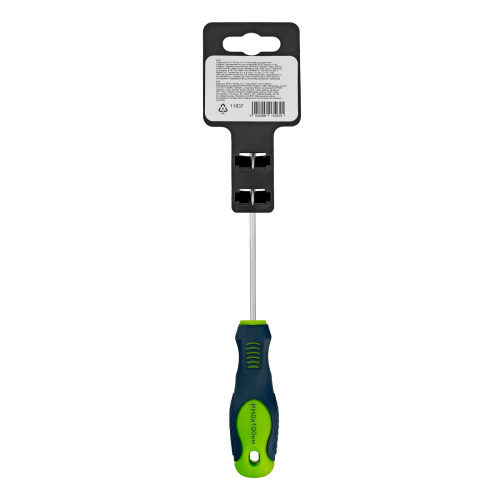 Отвертка, PH0 х 100 мм, CrV, двухкомпонентная рукоятка Сибртех по ценам производителя в Воронеже с доставкой по всей России