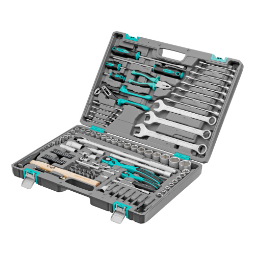 Набор инструментов, 1/4", 1/2", Cr-V, S2, усиленный кейс, 119 предметов Stels по ценам производителя в Воронеже с доставкой по всей России