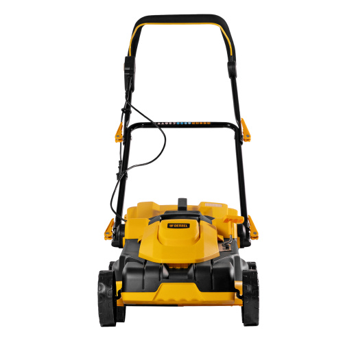 Газонокосилка электрическая GM-2000, 2000 Вт, ширина 43 см, 6 уровней, травосборник 45 л. Denzel по ценам производителя в Воронеже с доставкой по всей России