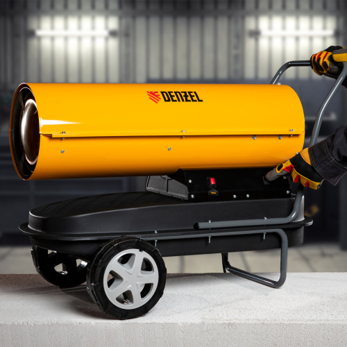 Дизельная тепловая пушка DHG-30, 30 кВт, 750 м3/ч, прямой нагрев Denzel по ценам производителя в Воронеже с доставкой по всей России