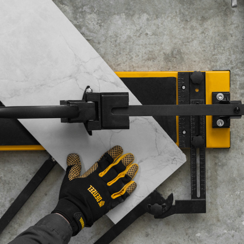 Плиткорез рельсовый 600х16мм, каретка на подш., стальная станина, усил. рукоятка-пенал Denzel по ценам производителя в Воронеже с доставкой по всей России