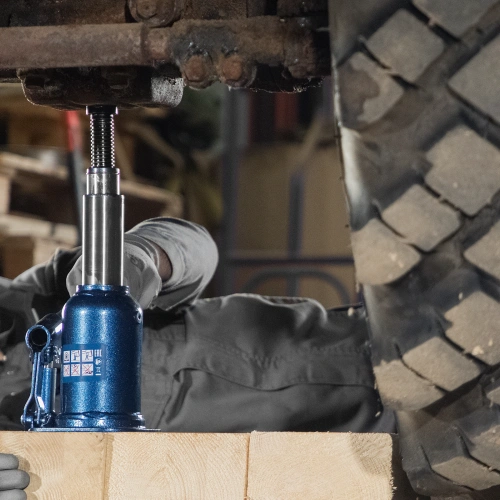 Домкрат гидравлический бутылочный телескопический, 8 т, подъем 180-410 мм Stels по ценам производителя в Воронеже с доставкой по всей России