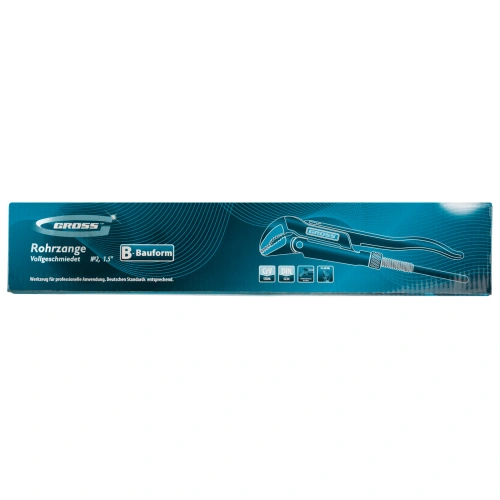 Ключ трубчатый рычажный 1.5, №2, цельнокованый, CrV, тип "B" Gross по ценам производителя в Воронеже с доставкой по всей России