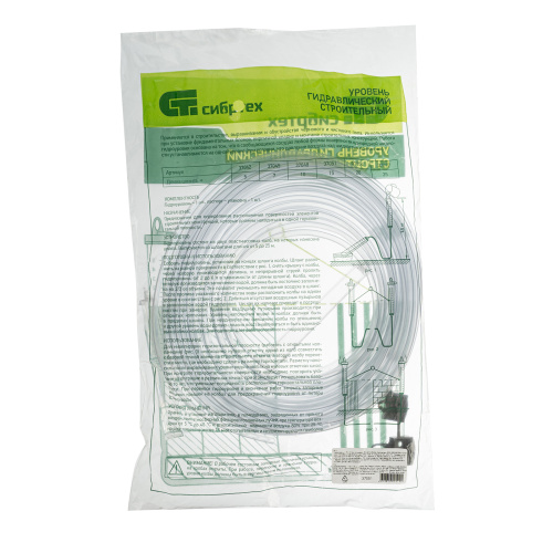 Гидроуровень, L 15 м, D 8 мм, со шкалой Сибртех по ценам производителя в Воронеже с доставкой по всей России