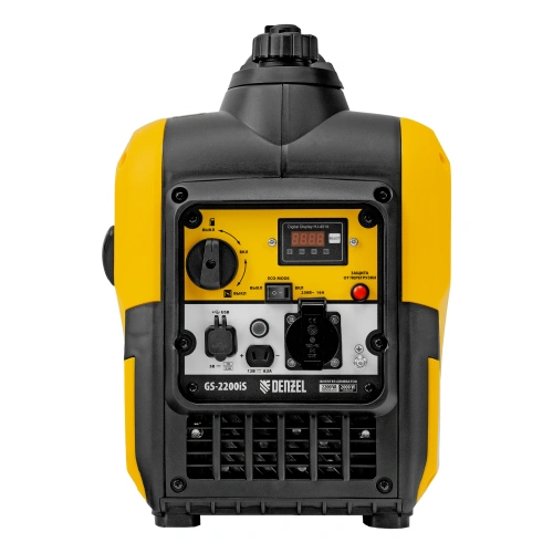 Генератор инверторный GS-2200iS, 2,2 кВт, 230 В, закрытый корпус, ручной старт DENZEL по ценам производителя в Воронеже с доставкой по всей России