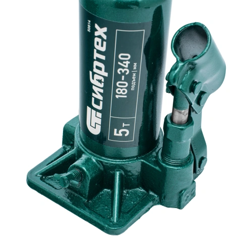 Домкрат гидравлический бутылочный, 5 т, 180-340 мм, в пласт. кейсе Сибртех по ценам производителя в Воронеже с доставкой по всей России