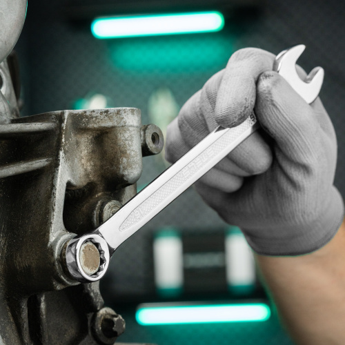 Ключ комбинированный, 16 мм, CrV, антислип Stels по ценам производителя в Воронеже с доставкой по всей России