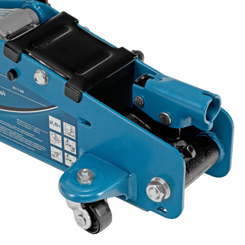 Домкрат гидравлический подкатной с фиксатором, 2.5 т, Safety Pin, 140-385 мм, в кейсе Stels по ценам производителя в Воронеже с доставкой по всей России