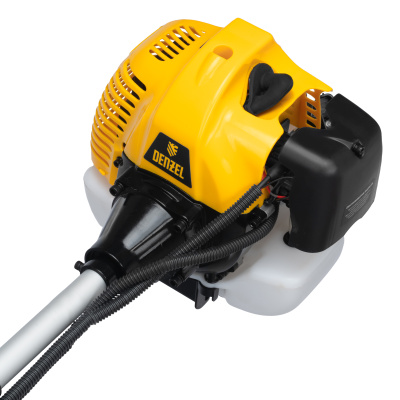 Триммер бензиновый DT-43E, 43 см3, неразъемная штанга, электростартер, состоит из 2 частей Denzel купить в Москве с доставкой по всей России | ProtosMarket.ru