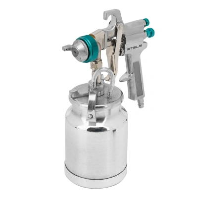 Краскораспылитель AS 702 НP профессиональный, всасывающего типа, сопло 1.8 мм и 2 мм Stels по ценам производителя в Воронеже с доставкой по всей России