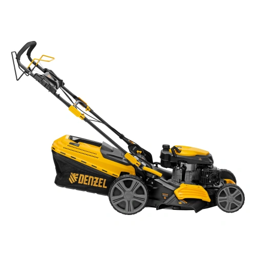 Газонокосилка бензиновая GLD-520SP, 196 куб.см, ширина 52 см, привод, 7 уровней,травосборник 60 л Denzel по ценам производителя в Воронеже с доставкой по всей России