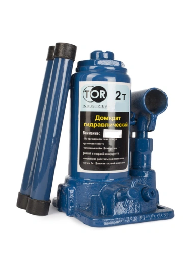 Домкрат гидравлический TOR ДГ-2 г/п 2,0 т (в пластиковом кейсе) по ценам производителя в Воронеже с доставкой по всей России