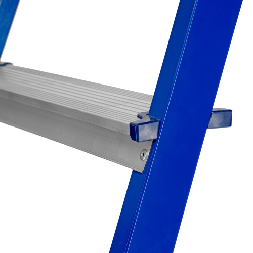 Стремянка, 9 ступеней, стальной профиль, алюминиевые ступени Сибртех по ценам производителя в Воронеже с доставкой по всей России