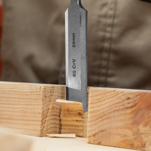 Набор долот-стамесок плоских "Тигровый глаз", 4 шт, 6-12-18-24 мм Matrix по ценам производителя в Воронеже с доставкой по всей России