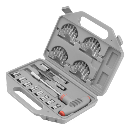 Отвертка с Т-образной эргономичной ручкой и набором насадок, 36 шт, CrV, пластиковый бокс Matrix по ценам производителя в Воронеже с доставкой по всей России