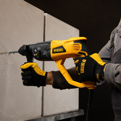 Перфоратор электрический RH-1050-26, SDS-plus, 1050 Вт, 3.2 Дж, 3 плюс 1 режим Denzel по ценам производителя в Воронеже с доставкой по всей России