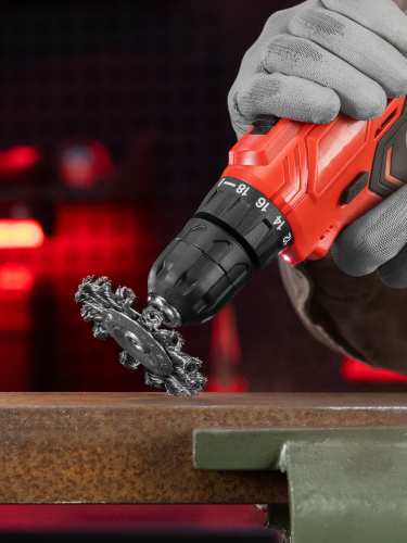 Щетка для дрели, 75 мм, плоская со шпилькой, крученая металлическая проволока Matrix по ценам производителя в Воронеже с доставкой по всей России