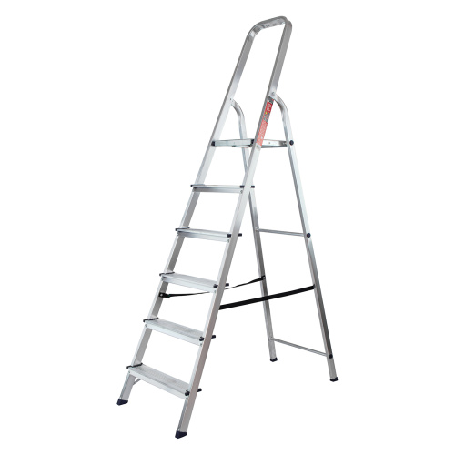 Стремянка усиленная, 6 ступеней, алюминиевая, MTX по ценам производителя в Воронеже с доставкой по всей России