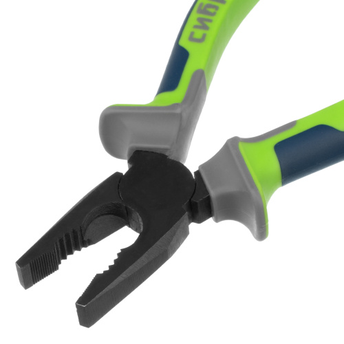 Плоскогубцы комбинированные, 180 мм, фосфатирование, трехкомпонентные рукоятки Сибртех по ценам производителя в Воронеже с доставкой по всей России