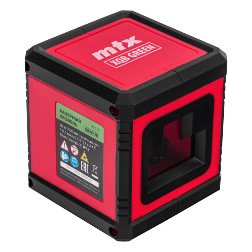 Лазерный уровень XQB GREEN Basic SET, 20 м, зеленый луч, батарейки, резьба 1/4" MTX по ценам производителя в Воронеже с доставкой по всей России