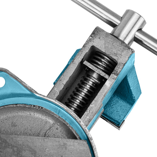 Тиски слесарные, 100 мм, поворотные (Глазов) по ценам производителя в Воронеже с доставкой по всей России