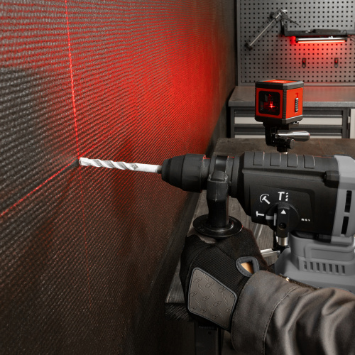 Лазерный уровень XQB RED Pro SET, 10 м, красный луч, батарейки, штатив MTX по ценам производителя в Воронеже с доставкой по всей России