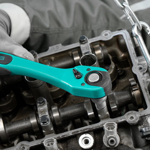 Ключ-трещотка 1/2", CrV, 72 зуба, с быстрым сбросом Stels по ценам производителя в Воронеже с доставкой по всей России