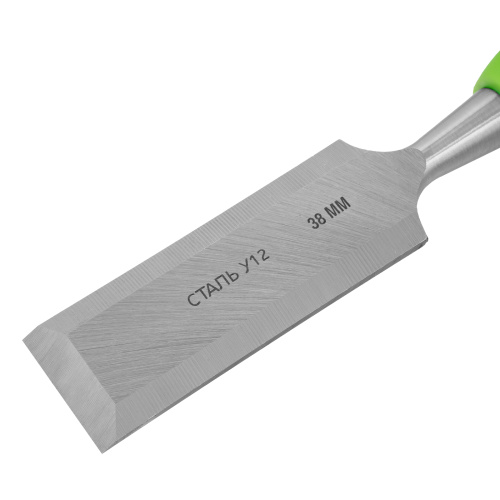 Долото-стамеска, 38 мм, двухкомпонентная рукоятка Сибртех по ценам производителя в Воронеже с доставкой по всей России