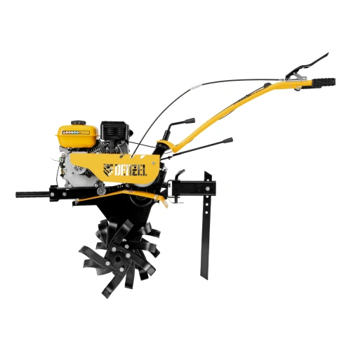 Мотоблок DPT-370S, 7 л.с., ремен.сцеп, фрез 3х4, ШОМ, передачи 3В/1Н Denzel по ценам производителя в Воронеже с доставкой по всей России