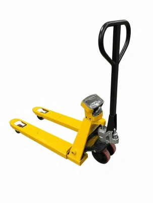 Тележка гидравлическая с весами поворотный дисплей 2500 кг 1150 мм полиуретановые колеса TOR AC-CW по ценам производителя в Воронеже с доставкой по всей России