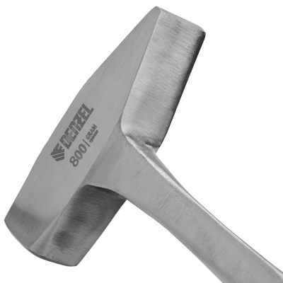 Молоток слесарный 800 г, цельнометаллический, двухкомпонентная рукоятка Denzel по ценам производителя в Воронеже с доставкой по всей России