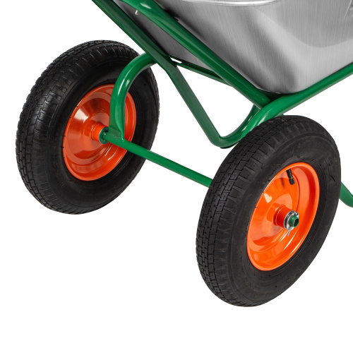 Тачка садово-строительная, 2-х колесная, усиленная, грузоподъемность 320 кг, объем 100 л Palisad по ценам производителя в Воронеже с доставкой по всей России