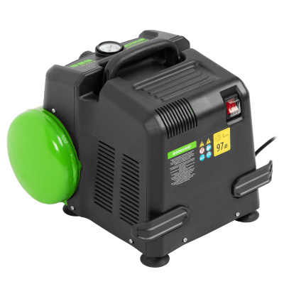 Компрессор воздушный безмаслянный BL 1100/6 1100Вт, ресивер 6 литров, 180 л/мин Сибртех по ценам производителя в Воронеже с доставкой по всей России