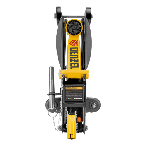 Домкрат гидравлический подкатной с фиксатором, 2 т, 130-330 мм Denzel по ценам производителя в Воронеже с доставкой по всей России