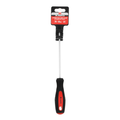 Отвертка Anti-Slip, PH1 х 150 мм, CrV, двухкомпонентная рукоятка Matrix по ценам производителя в Воронеже с доставкой по всей России