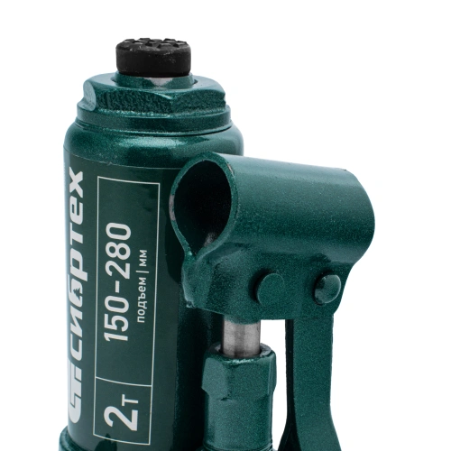 Домкрат гидравлический бутылочный, 2 т, 150-280 мм, в пласт. кейсе Сибртех по ценам производителя в Воронеже с доставкой по всей России