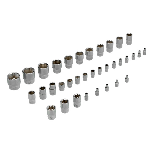 Набор инструментов, 1/2", 1/4", CrV, S2, пластиковый кейс, 194 предмета Denzel по ценам производителя в Воронеже с доставкой по всей России