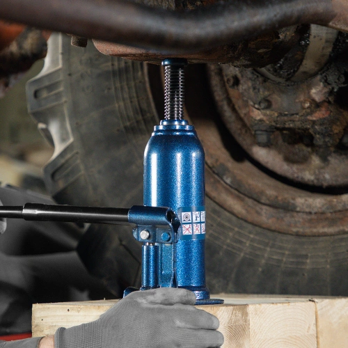 Домкрат гидравлический бутылочный, 10 т, h подъема 222-447 мм Stels по ценам производителя в Воронеже с доставкой по всей России