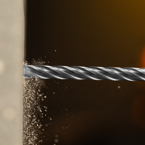 Бур по бетону, цельная крестовая пластина, 10x165 мм, SDS PLUS Denzel по ценам производителя в Воронеже с доставкой по всей России