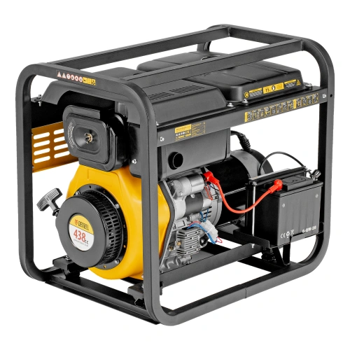 Генератор дизельный DES-55E, 5,5 кВт, 230 В, 11 л, электростартер Denzel по ценам производителя в Воронеже с доставкой по всей России