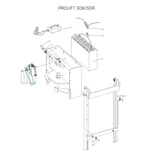 Звуковой сигнал для штабелеров SDR 1533/1536/1545S/1645/1656/2036/2045, SDK по ценам производителя в Воронеже с доставкой по всей России