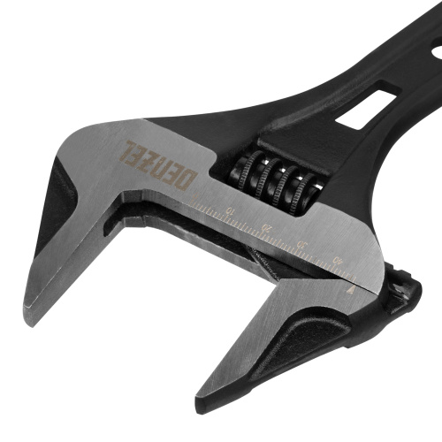 Ключ разводной, 300 мм, CrV, кованый Denzel по ценам производителя в Воронеже с доставкой по всей России