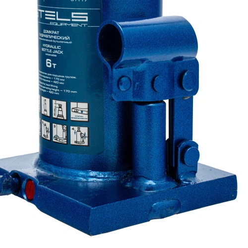 Домкрат гидравлический бутылочный телескопический, 6 т, H подъема 170-420 мм Stels по ценам производителя в Воронеже с доставкой по всей России