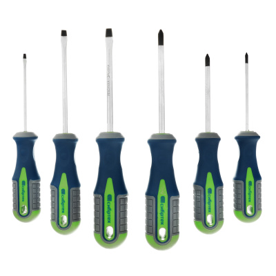 Набор отверток, CrV, трехкомпонентные рукоятки, 6 предметов Сибртех по ценам производителя в Воронеже с доставкой по всей России