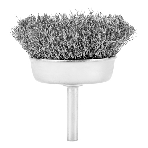 Щетка для дрели, 65 мм, "чашка" со шпилькой, витая проволока Сибртех по ценам производителя в Воронеже с доставкой по всей России