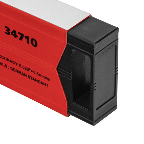 Уровень алюминиевый магнитный, 1000 мм, фрезерованный, 3 глазка (1 зеркальный) усиленный Matrix по ценам производителя в Воронеже с доставкой по всей России