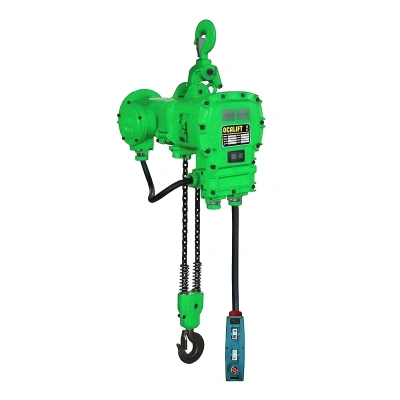 5т 9м таль цепная ТЭЦ ВБИ взрывозащищенная OCALIFT 05-02S 380в стационарная на крюке купить в Москве с доставкой по всей России | ProtosMarket.ru