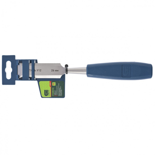 Стамеска, 26 мм, пластиковая рукоятка Сибртех по ценам производителя в Воронеже с доставкой по всей России