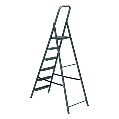 Стремянка 6 ступеней, компактная, стальная Сибртех по ценам производителя в Воронеже с доставкой по всей России