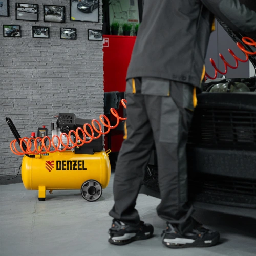 Компрессор воздушный DKV2200/50, Х-PRO 2.2 кВт, 400 л/мин, 50 л Denzel купить в Москве с доставкой по всей России | ProtosMarket.ru